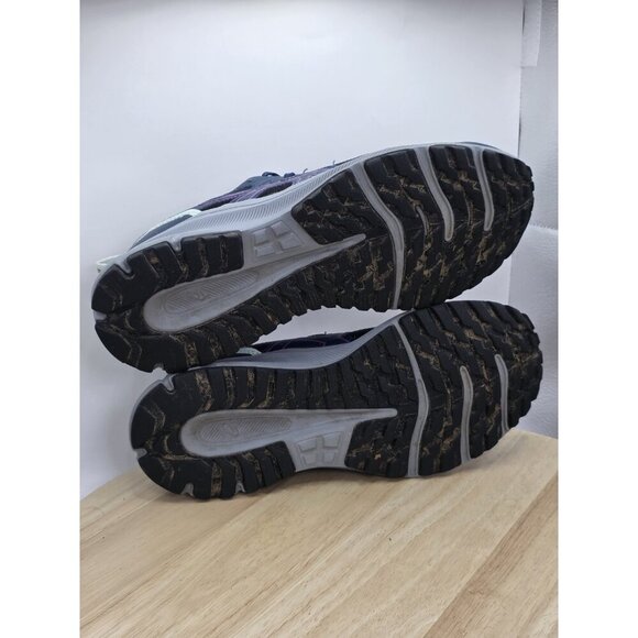 Asics Trail Scout 3 Running Trail Hiking Shoes  Womens SZ 9 US Black/Grey/Salmon - Picture 8 of 9